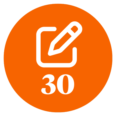 30 Blogs Authored