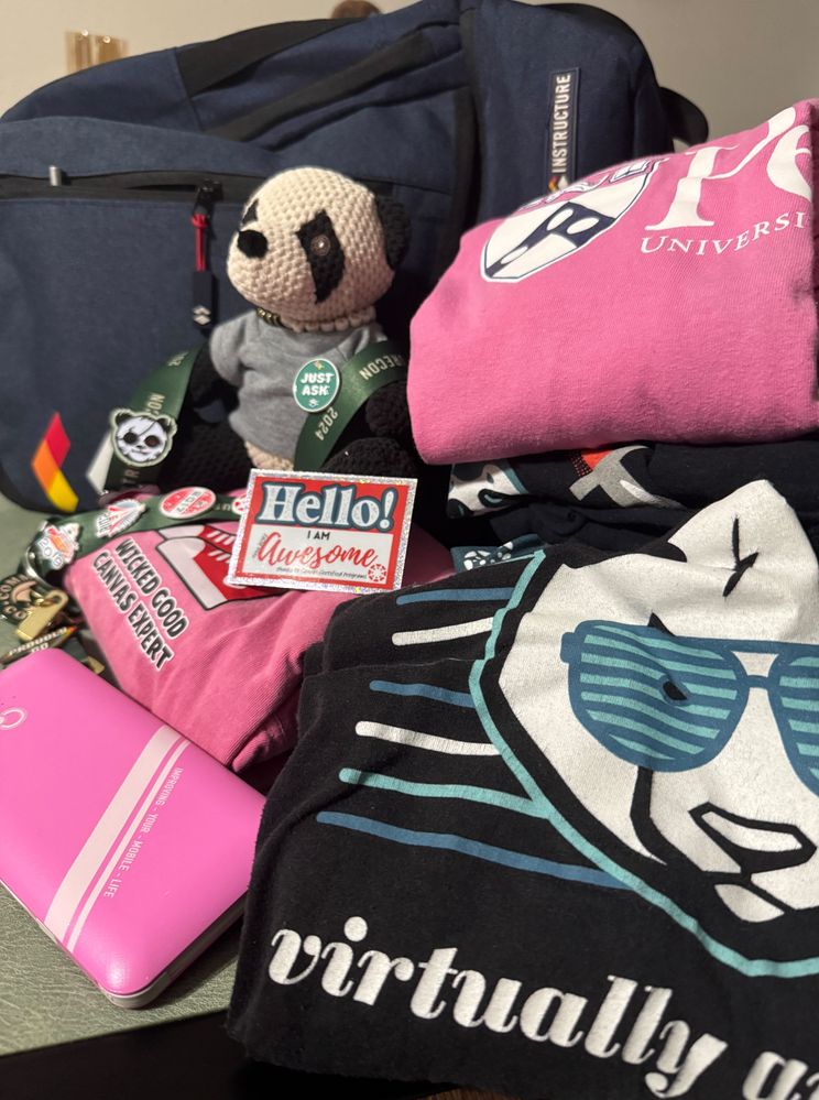Midnight the Tiny Panda packs for INSTCon25