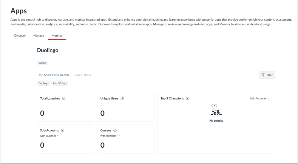 Custom Group App Details