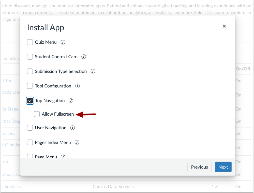Canvas Apps Allow Full Screen Option