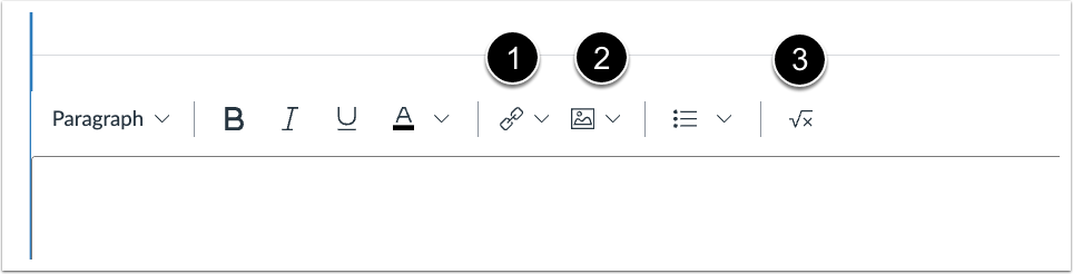 Assignment Comment Rich Content Editor