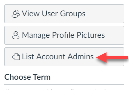 Location of item on menu Location of item on menu