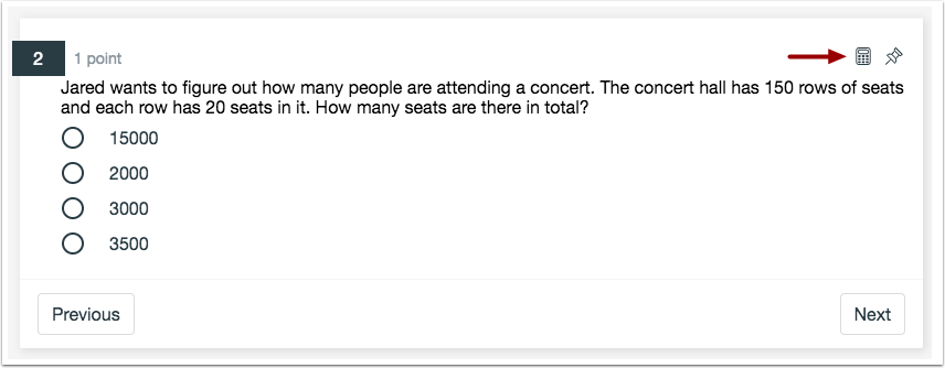 Student use of calculator in Quizzes.Next Student use of calculator in Quizzes.Next