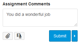 Assignment Comments
