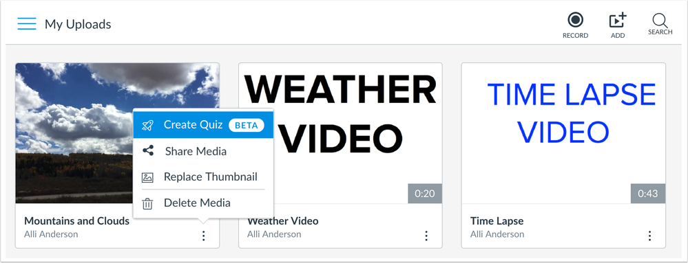 Create Quiz Create Quiz