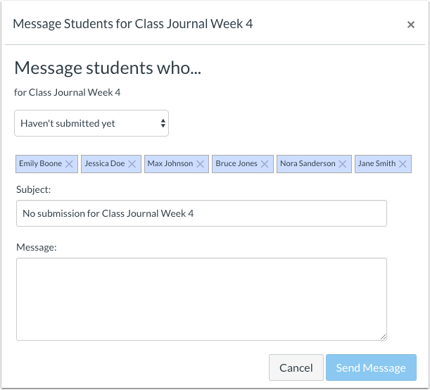 Alphabetical Name Display in Message Students Who Alphabetical Name Display in Message Students Who