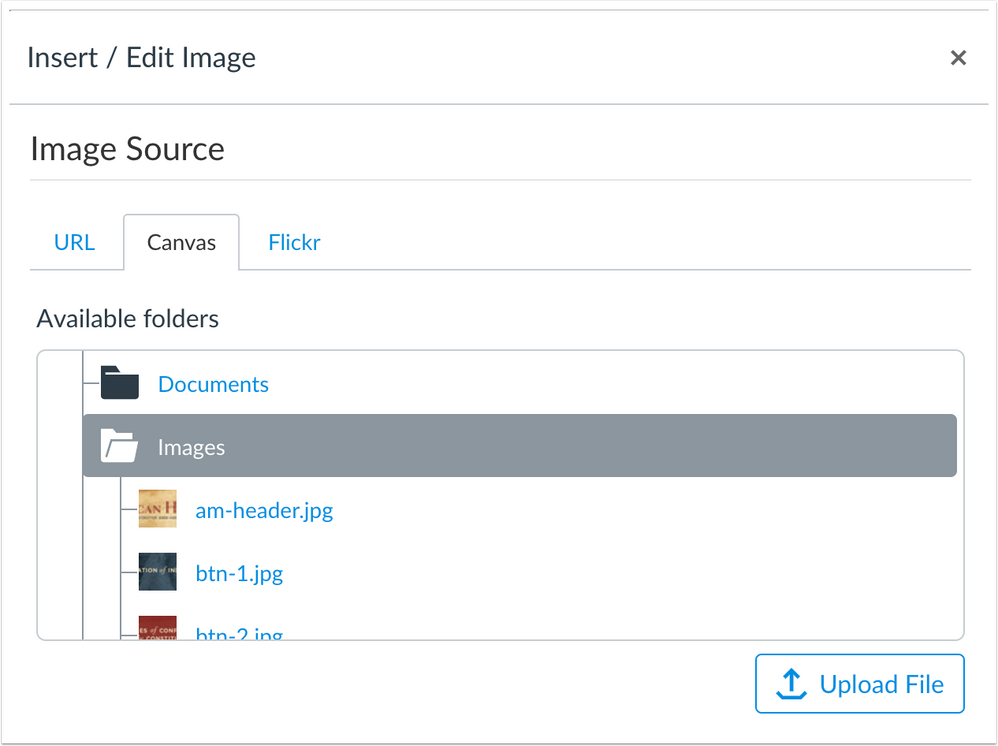 Rich Content Editor Image embedding thumbnail previews