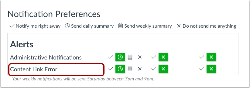 Notifications Content Link Error Notifications Content Link Error