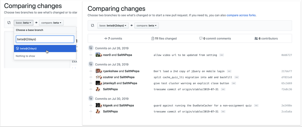 Comparing beta with a time period of beta 2 days ago Comparing beta with a time period of beta 2 days ago