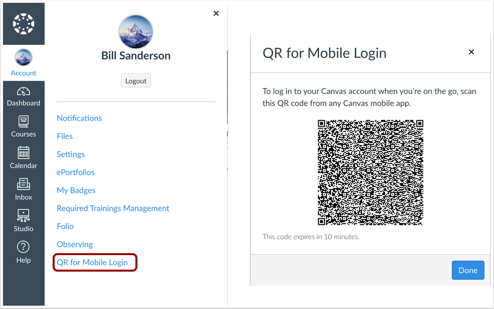 QR Code link for Observers QR Code link for Observers