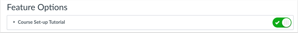 New User Tutorial option in User Settings menu New User Tutorial option in User Settings menu