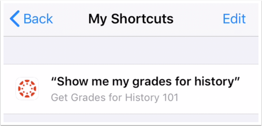 My Shortcuts