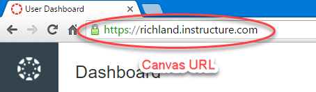 Locate Canvas Hostname Locate Canvas Hostname