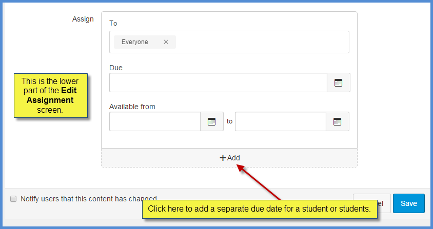Canvas give student extra attempt on assignment image