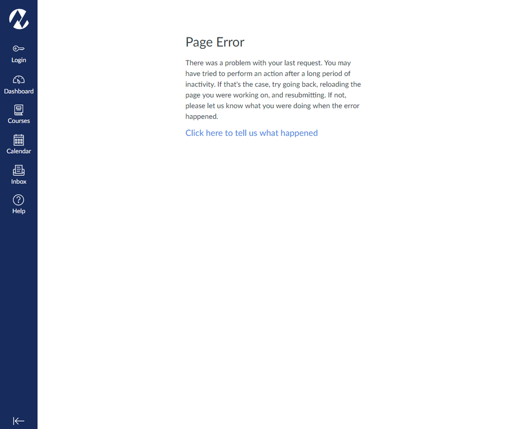 Error Page