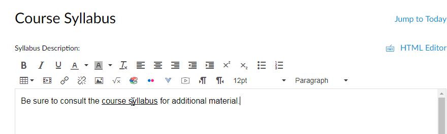 Editing a hyperlink in RCE Editing a hyperlink in RCE