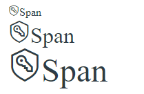 screenshot of admin icon from the InstructureIcons-Line font in three sizes with text "Span" in three sizes screenshot of admin icon from the InstructureIcons-Line font in three sizes with text "Span" in three sizes