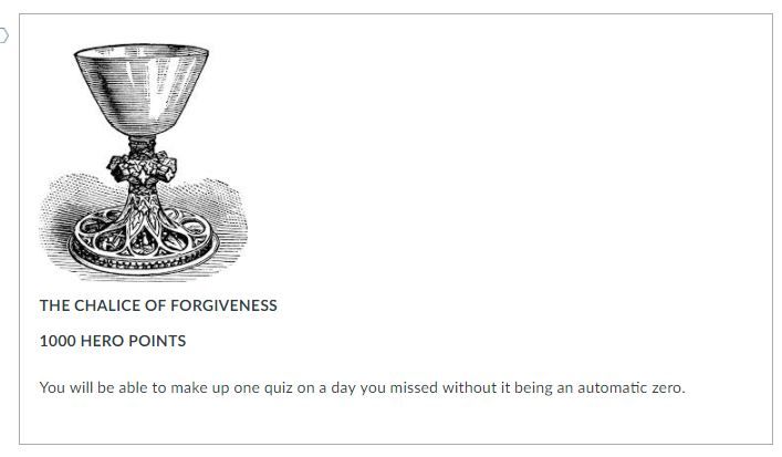 Forgiveness Item