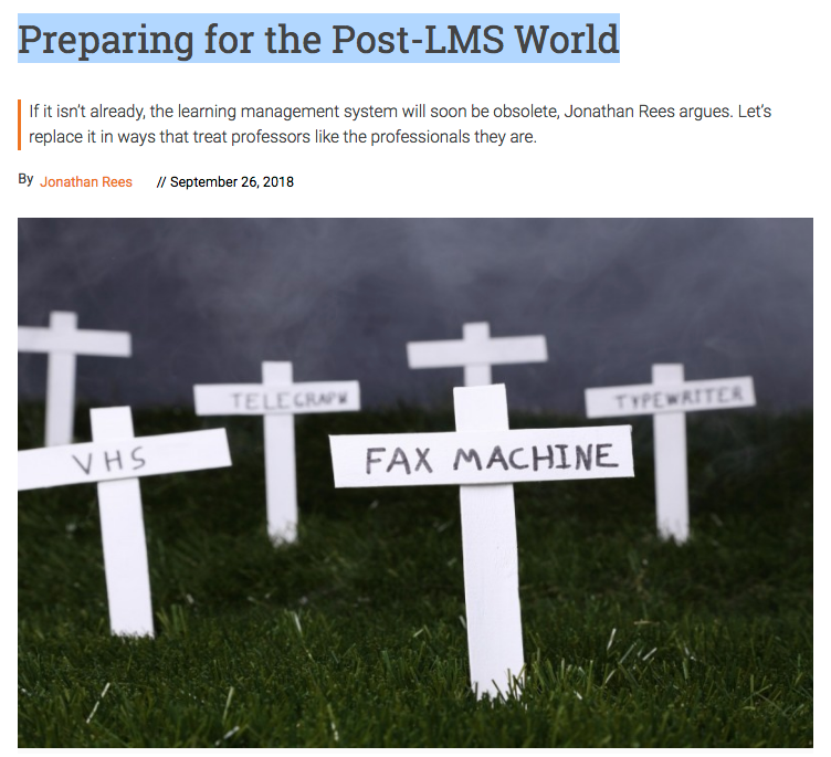 screenshot of Inside Higher Ed article screenshot of Inside Higher Ed article