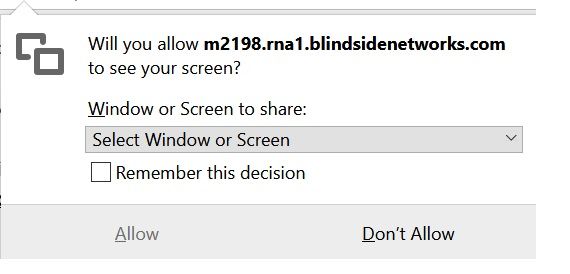 Firefox allow share or not Firefox allow share or not