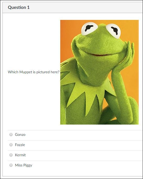 Muppets Quiz 1 Muppets Quiz 1