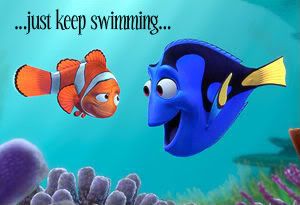 just keep swimming (finding nemo)
