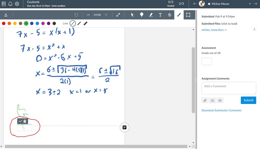 Attempt to write a &quot;G&quot; when scroll bars are present scrolls document while leaving horizontal and vertical marks only