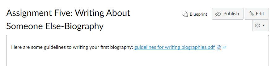 Unlocked assignment in an associated course Unlocked assignment in an associated course