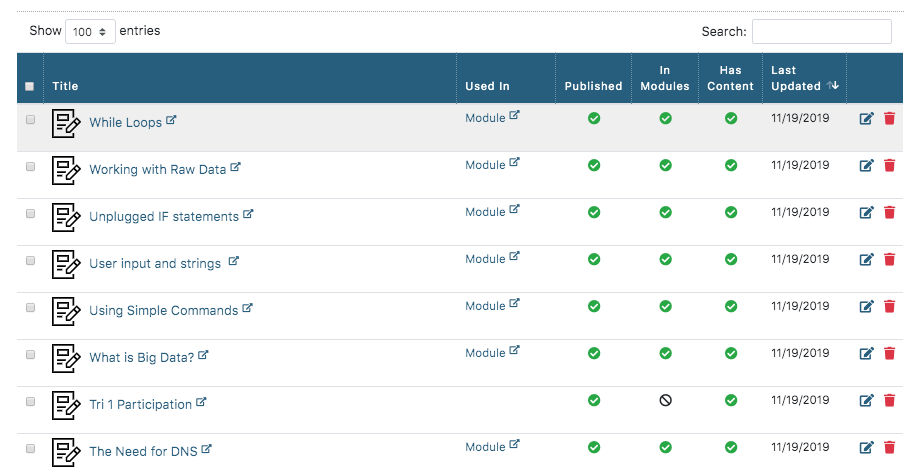 Filtering by last updated in TidyUP