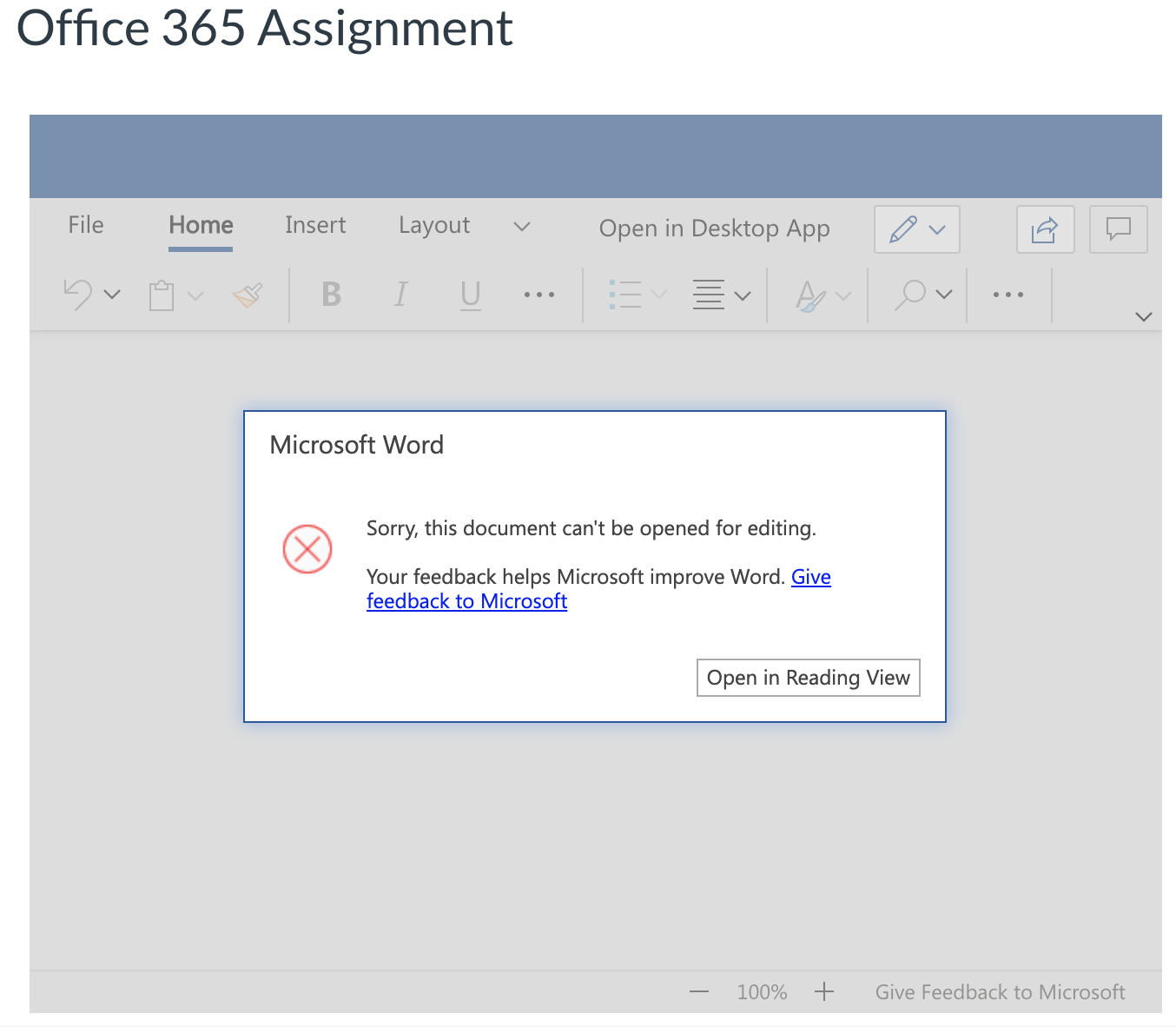 Microsoft Word Office 365