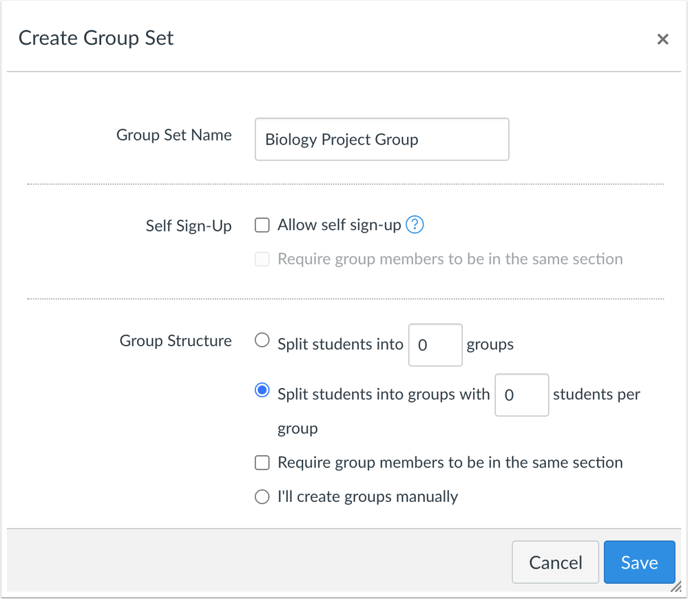 Assign Groups by Student Number