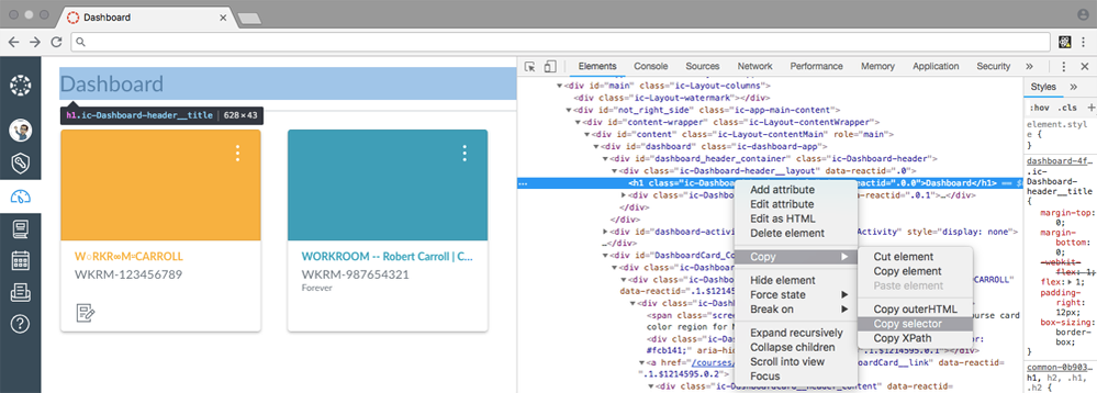 Canvas Developer Tools _ Change HTML with JavaScript Canvas Developer Tools _ Change HTML with JavaScript