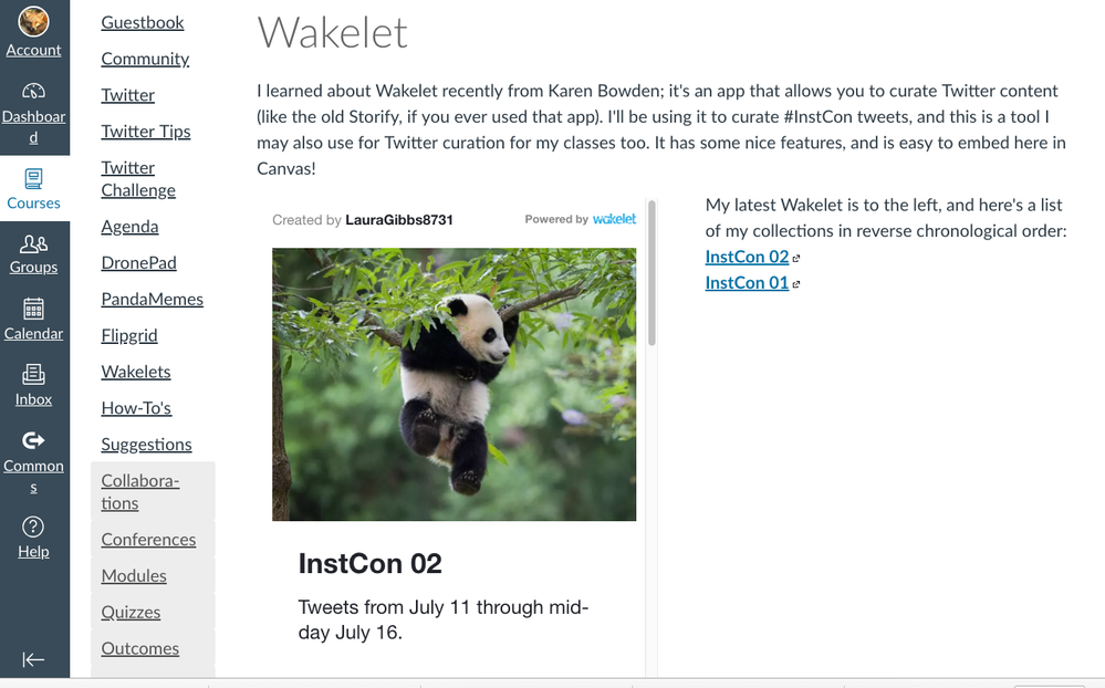 wakelet in canvas screenshot wakelet in canvas screenshot