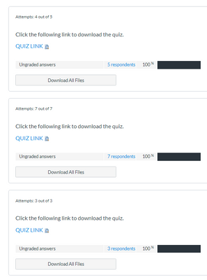 Download all files found in Quiz Statistics since the file type questions were in groups.