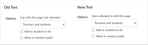 Page Role Options Clarification