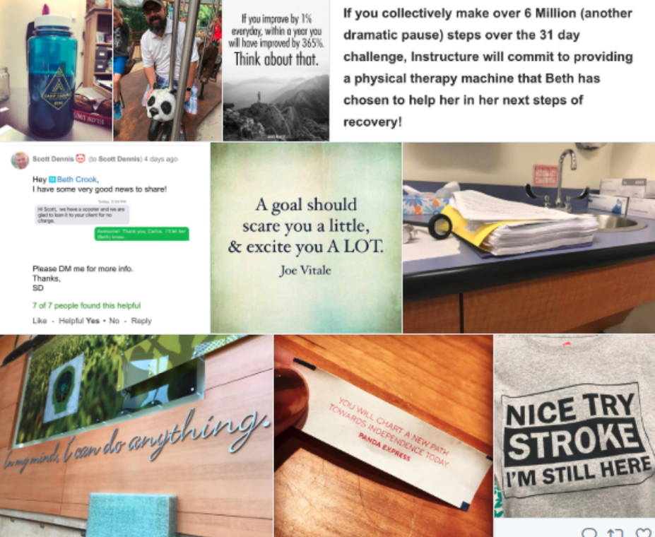 screenshot of StepsForBeth at Twitter screenshot of StepsForBeth at Twitter