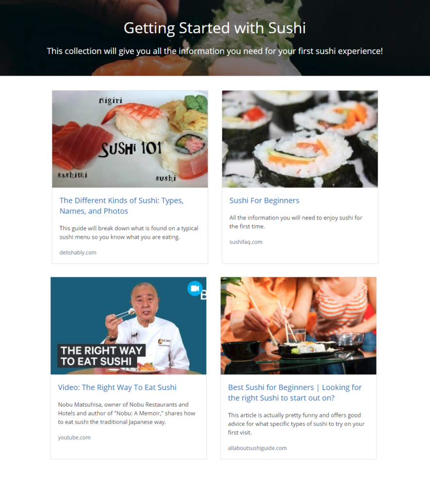 sushi resources annotated