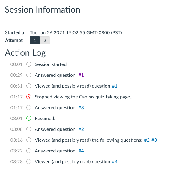Solved Quiz Fails to Record Student Answers possible? Instructure
