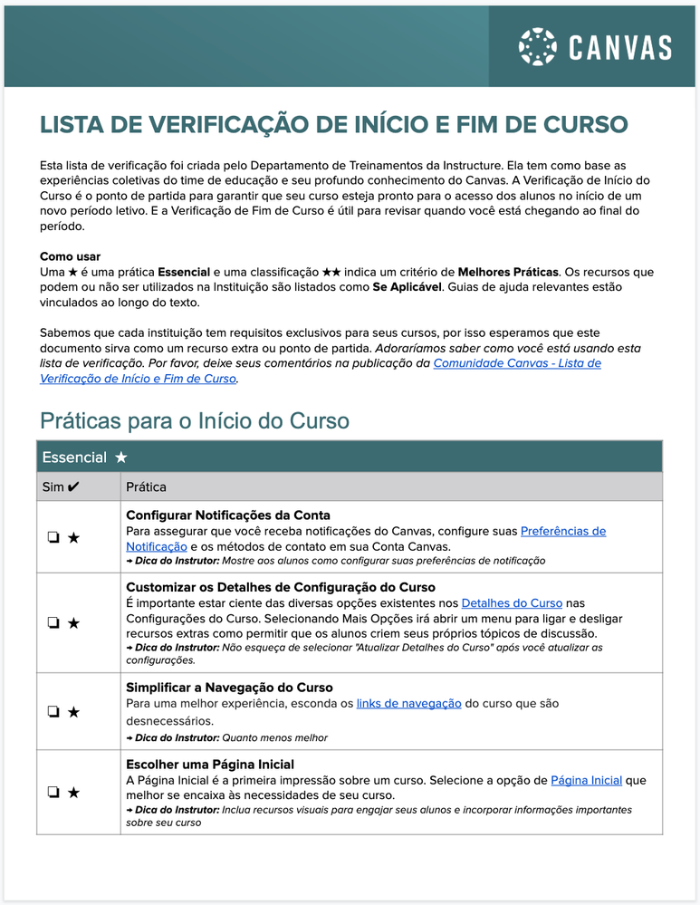 foto da lista de verificação de início e fim de curso foto da lista de verificação de início e fim de curso