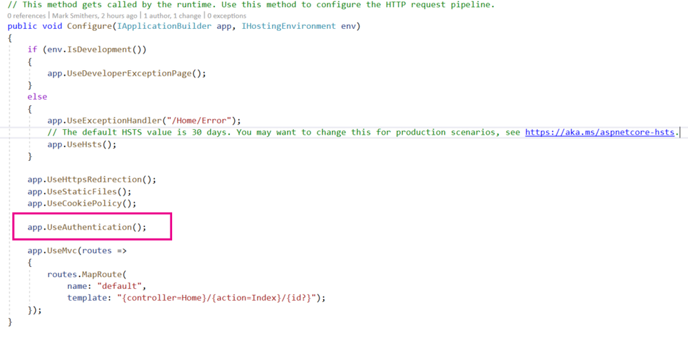 Use Authentication Use Authentication