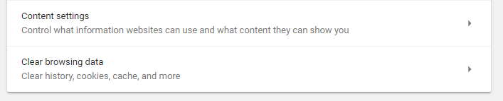 clear browsing data clear browsing data