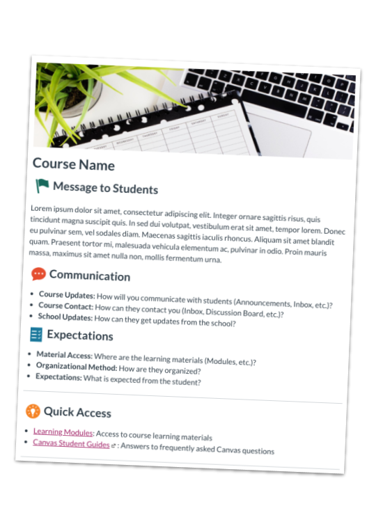 Home Page with banner, sample text, and layout Home Page with banner, sample text, and layout