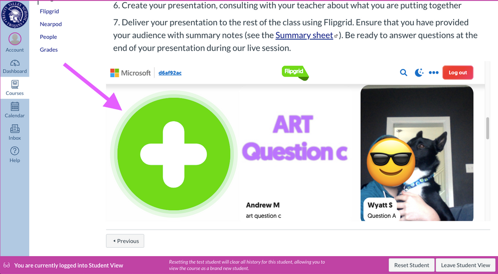 how to create flipgrid assignment in canvas