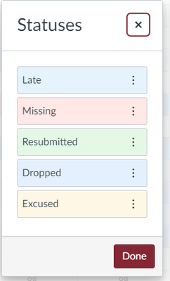 [Gradebook] Gradebook background cell color and St... - Instructure ...