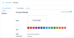 Course Color Options