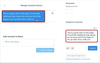 Adding Comment from Library