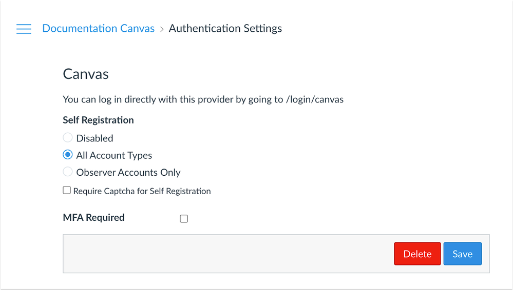 Authentication with MFA