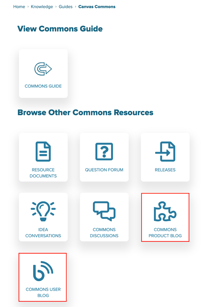 User and Product Blogs