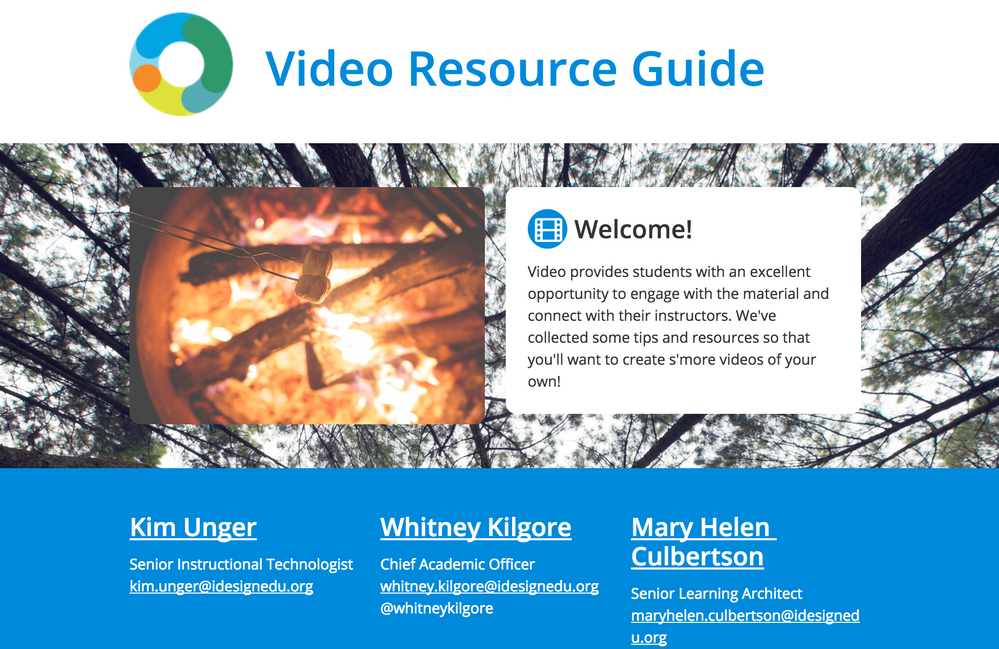 Video Resource Guide