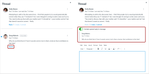 Quotes in discussion replies